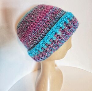 NEW, Crochet beanie, handmade